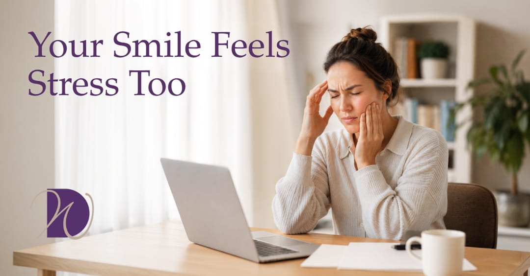 How Stress and Anxiety Affect Your Oral Health: Understanding Teeth Grinding, Jaw Pain, and More